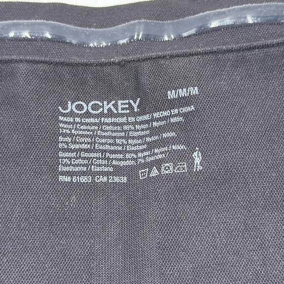 NWT Jockey Skimmies High-Waist Mid-Thigh Shaper Shorts – Black, Size M - Picture 11 of 11